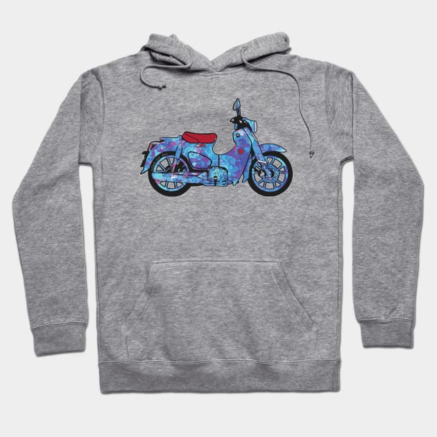 Super Cub swirl Hoodie by NighOnJoy